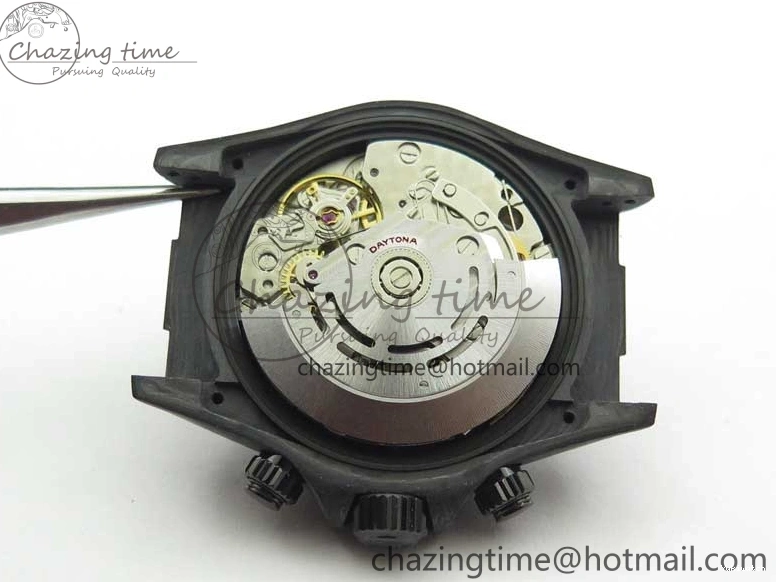 Edition Dial Daytona DIW Strap Blue Carbon A4130 Light Blue OMF Best Light Nylon on 1123